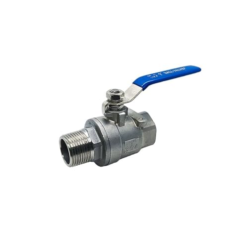 1/2" 3/4" 1" 1-1/4" 1-1/2" 2" Two Piece Inside External Wire Ball Valve 304 stainless steel Two Piece Ball Valve(1-1/4") von ADLTXZNNR
