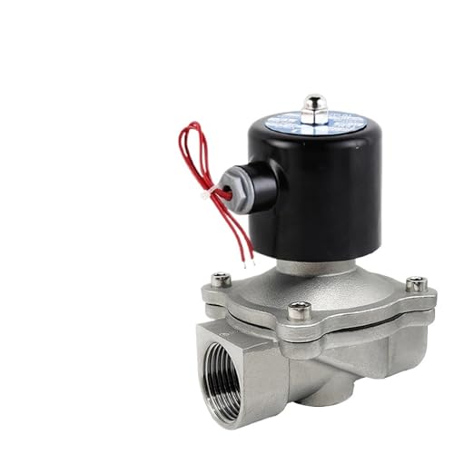 1/2" 3/4" 1" 1-1/4" 2" Normally closed Water Solenoidventile 380V 110V 220V 12V 24V 2-Wire Edelstahl Solenoidventil (1-1/4", 120VAC_Normale Schließung) von ADLTXZNNR