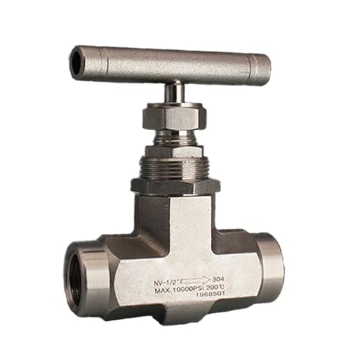 1/4" 3/8" 1/2" BSP Female High Pressure 10000psi Stainless Steel 316 Shut Off Needle Globe Valve J13-320P Crane Flow Control(3/8",BSP) von ADLTXZNNR