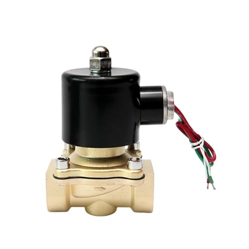 1/8" 1/4" 1/2"3/4" 1" 2" Normally Closed Brass Solenoid Valve 220V 24V 12V 24VAC Electric Solenoid Valve For Water Oil Air(1",NBR-SEAL_240VAC) von ADLTXZNNR