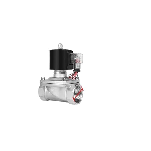 1-1/2" Normally Closed Electronic Solenoid Valve DN40 Waterproof Fully Enclosed Coil 220V 12V 24V 110V Solenoid Valve(NPT_12VDC_VITON-SEAL) von ADLTXZNNR