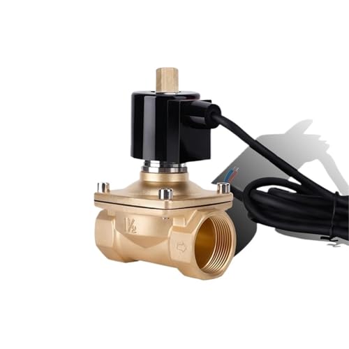1-1/2" Normally Open Underwater Fountain Solenoid Valve Brass IP68 Waterproof DN40 Electric Control Water Valve 12V 24V 220V(NBR-SEAL_120VAC_NORMALLY OPEN) von ADLTXZNNR