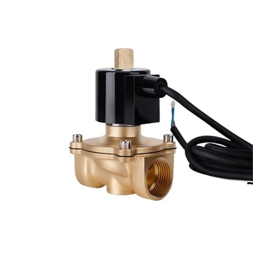 1" Normally Open Underwater Fountain Solenoid Valve Brass IP68 Waterproof DN25 Electric Control Water Valve AC/DC 12V 24V 220V(NBR-SEAL_380VAC_NORMALLY OPEN) von ADLTXZNNR