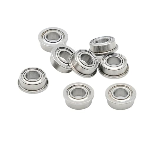 10 Stück MF105zz Rillenkugellager 5 x 10 x 4 mm, doppelt geschirmt, Miniatur-MF105 Z ZZ-Mini-Lager for 3D-Drucker von ADLTXZNNR
