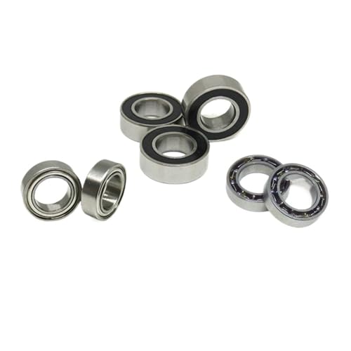 10pcs MR63ZZ Bearing 3x6x2.5 mm Deep Groove Ball Bearing 3 * 6 * 2.5 mm MR63Z 673ZZ L630ZZ WML3006 627/3 Miniature Bearing MR62 MR93(MR104-ZZ 4x10x4mm) von ADLTXZNNR
