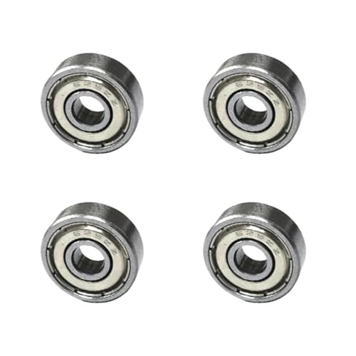 10pcs Miniature Ball Bearing 5x16x5mm 625ZZ Small Bearing Deep Groove Silent Small Bearing Carbon Steel for Skateboard Scooter(20PCS) von ADLTXZNNR