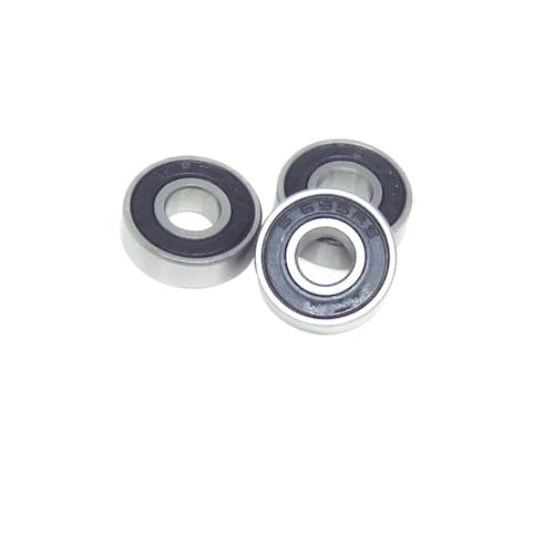 10pcs S695RS Bearing 5x13x4 695 RS Stainless Steel Bearing S695 2RS Deep Groove Ball Bearing 5 * 13 * 4 693 696 697 698 699 RS 2RS(S693-2RS 3x8x4mm) von ADLTXZNNR