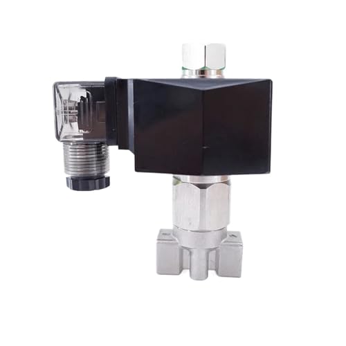 120 Bar 150 N.O GSPG-06K 2-Wege-Wasser-Hochdruck-Magnetventil, 1/4 Zoll BSP 220 V 24 V 12 V Öffnung 6 mm normal offenes SS304-Ventil (AC110 V) von ADLTXZNNR