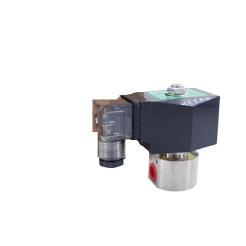 150bar 2-Wege-Wasserdruck-Magnetventil 1/4" 220V 24V 12V DC Ausrichtung 2mm N.C GSPG-02 Edelstahl 304 Ventil (DC24V) von ADLTXZNNR