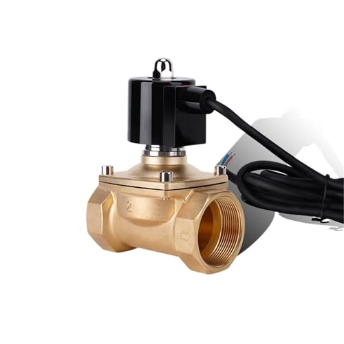 2" Normally Closed Solenoid Valve DN50 Brass Fountain Solenoid Valve 110V 24V 12V 24v For Underwater(NPT_380VAC_VITON-SEAL) von ADLTXZNNR