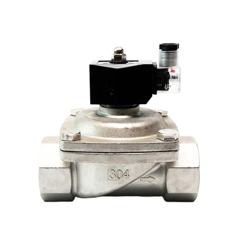 2" Normally Closed Stainless Steel Solenoid Valve Waterproof Solenoid Valve With LED Power Indicator 24V 12V 220V 110V(NPT_110VAC_VITON-SEAL) von ADLTXZNNR