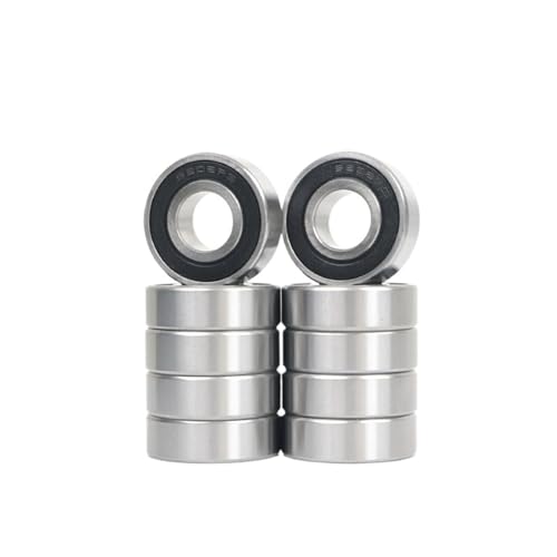 2 STÜCKE 4 STÜCKE 10 STÜCKE Lager 6000 6001 6002 6003 6004 6005 6006 6007 6008 6009 6010 2RS Chromstahl Rillenkugellager(6002-2RS,2Pcs) von ADLTXZNNR