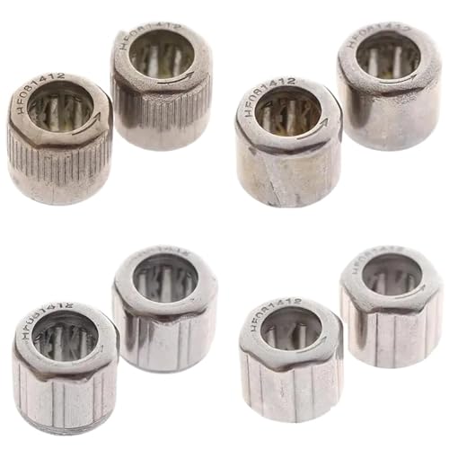 2pcs 8 * 14 * 12mm Bearings HF081412 Outer Ring Octagon/Hexagonal One-way Needle Roller Bearing(A2) von ADLTXZNNR