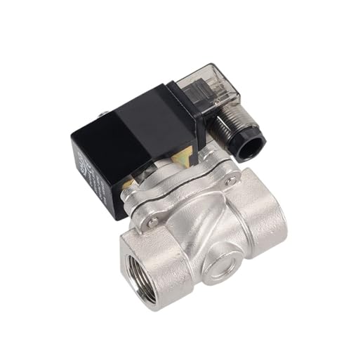3/4" Normally Closed Stainless Steel Solenoid Valve DN20 Waterproof Solenoid Valve With LED Power Indicator 24V 12V 220V 110V(NPT_220VAC_VITON-SEAL) von ADLTXZNNR