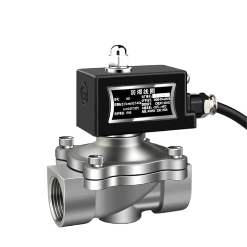 3/8" 304 Stainless Steel Explosion Solenoid Valve DN10 Normally Closed Solenoid Valves For Gas(240VAC) von ADLTXZNNR