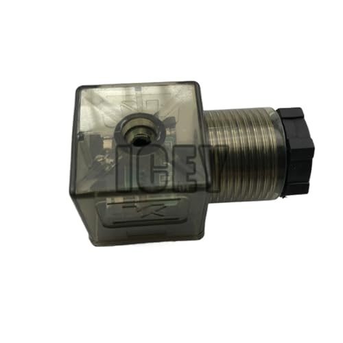 5 PCS/lot Hydraulic Solenoid Valve Plug Electromagnet Junction Box Line-Socket Plug For Valve Solenoid Coils Connector(LED AC) von ADLTXZNNR