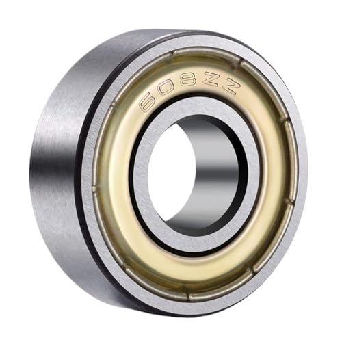 50-10pcs 608ZZ Deep Groove Ball Bearing 8x22x7mm Double Shielded Miniature High-carbon Steel Single Row 608ZZ ABEC-7(30PCS) von ADLTXZNNR