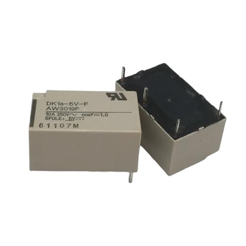 5PCS DK1A-5V-F DK1A-12V-F DK1A-24V-F 10A 4PIN DK2A-5V-F DK2A-12V-F DK2A-24V-F RELAIS Eine gruppe in der regel öffnen(DK2A-5V-F) von ADLTXZNNR