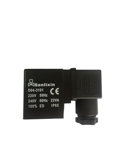 D04-3101 Sanlixin Hydraulisches Magnetventil Spule Loch Durchmesser 14,7mm, Höhe 42mm(AC110V,D04-3106 24V 13W) von ADLTXZNNR
