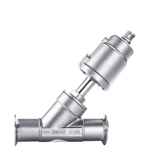DN32 Pneumatic Quick-install Angle Seat Valve 16bar 304 Stainless SteelAngle Seat Valve PTFE Sealing(NORMALLY CLOSED_SINGLE ACTING) von ADLTXZNNR