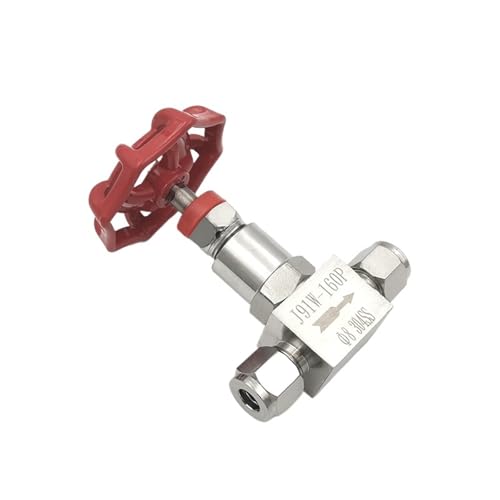 Ferrule Needle Valve J91W-160P Ferrule High Pressure Straight Through 304 Stainless Steel Globe Valve(OD12mm) von ADLTXZNNR