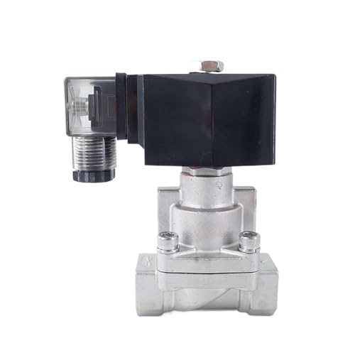GSPZ 25 bar SS304 High Temperature 2-Wege-Steam-Solenoidventil 3/8 G1/2 Zoll 3/4 1 Zoll DC 12 V Orifice 15 mm/20 mm/25 mm, normale Schließung (3/4 Zoll, AC 220 V) von ADLTXZNNR