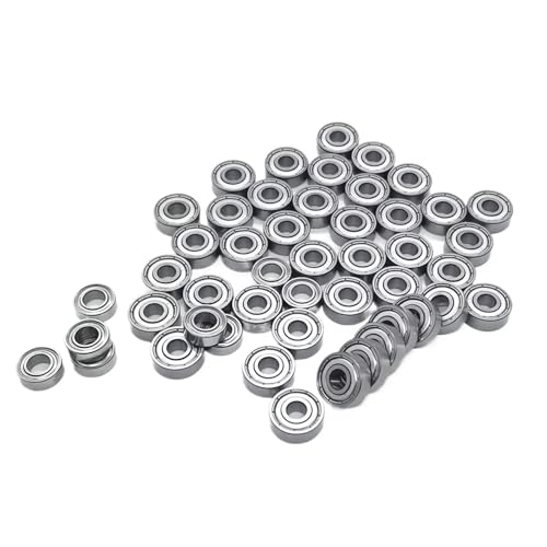 Miniature Bearing Conventional Deep Groove Ball Miniature Bearing 10pcs 602Xzz 603zz 604zz 605zz 606zz 607zz 608zz 609zz(602Xzz (2.5x8x4)) von ADLTXZNNR