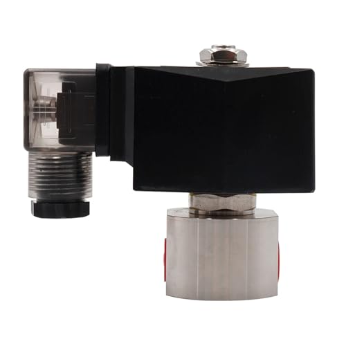 Orifice 1.2mm 200Bar 2mm 100Bar 304 Stainless Steel 2 Way High Pressure Normally Closed Solenoid Valve G 1/4" 1/8" AC220V DC24V(DC 24V_2MM 100BAR) von ADLTXZNNR