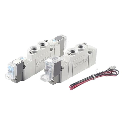 Pneumatic SY5120 Series Electromagnetic Valves Solenoid Valve SY5120-5LZD/DZD/DZ/01/02/M5/C4/C6/C8 DC24V AC220V 24V 220V(SY5120-5LZ-01) von ADLTXZNNR