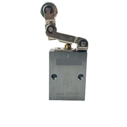 Pneumatisches Rollen-Regelventil S3L, mechanisches Zwei-Wege-Schaltventil, Aluminiumlegierung S3L-M5 S3L-06 S3L-08(S3L-06) von ADLTXZNNR