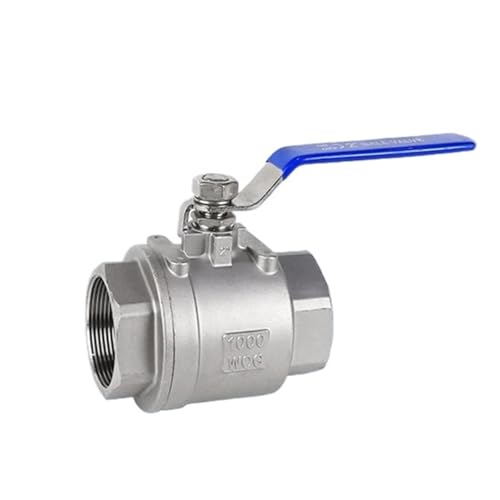 Q11F-16P Hochtemperaturdampf-Kugelhahn Aus Edelstahl 304 Mit Gewinde, Manuell, Zweiteilig, Mit Gewinde(DN32 304 Medium) von ADLTXZNNR