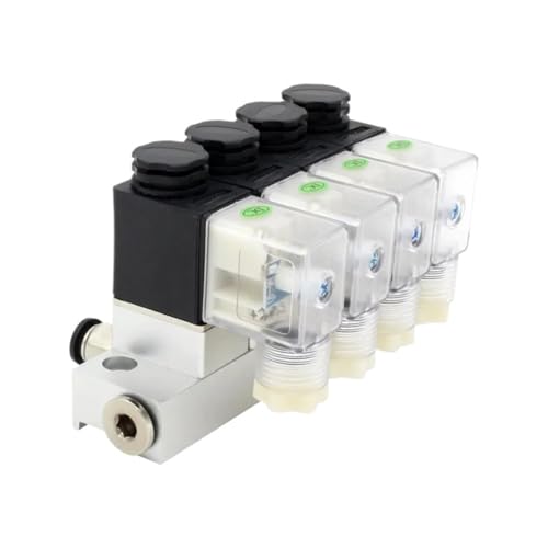 Solenoid Valve Normally Closed 2V025 AC220V DC12V24V multi-way combination type valve air magnetic Pneumatic 2V025-06 2V025-08(5F) von ADLTXZNNR