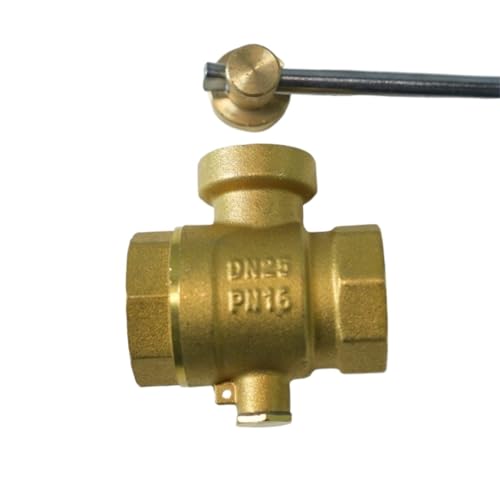 Thermische Energie Spezielle Magnetische Temperaturmessventil Manuelle Verriegelung Kupfer Kugelhahn Nationalen Standard Verriegelungsventil Ventil Heizung(DN20) von ADLTXZNNR