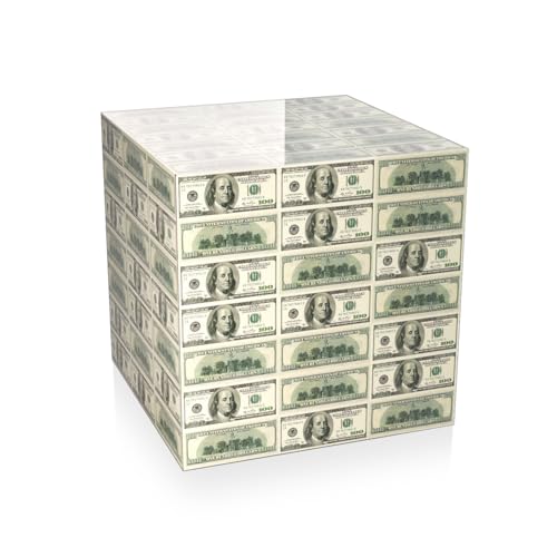 ADM - 'Cubo Dollari' - Beistelltisch aus glänzendem Methacrylat mit Rückseite - Grün - Höhe 50 cm ADM - 'Cubo Dollari' - Beistelltisch aus glänzendem Methacrylat mit Rückseite - Grün - Höhe 50 cm von ADM