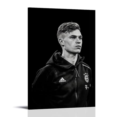 ADMLIE Joshua Kimmich berühmter männlicher Fußballspieler, Kunstposter auf Leinwand, Gemälde, Wandkunst, dekoratives Bild, Drucke, moderne Dekoration, 30 x 45 cm von ADMLIE