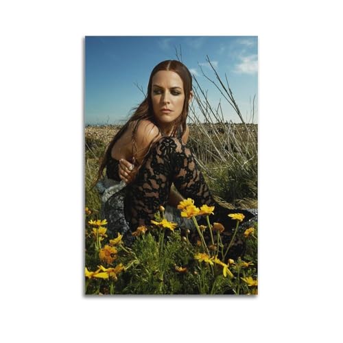 ADMLIE Riley Keough berühmter weiblicher Stern, Poster, Bilddruck, Wandkunst, Leinwand, Kunstwerke, Raum, ästhetisch, 50 x 75 cm ADMLIE Riley Keough berühmter weiblicher Stern, Poster, Bilddruck, Wandkunst, Leinwand, Kunstwerke, Raum, ästhetisch, 50 x 75 cm von ADMLIE