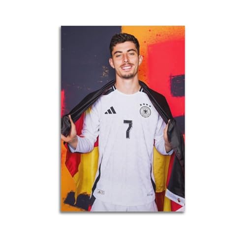 Kai Havertz berühmter Herren-Fußballspieler, Künstler, Residenz, Poster, Wandkunst, Gemälde, Leinwand, Wohnzimmerdrucke, Schlafzimmer, Dekoration, Kunstwerke, 20 x 30 cm Kai Havertz berühmter Herren-Fußballspieler, Künstler, Residenz, Poster, Wandkunst, Gemälde, Leinwand, Wohnzimmerdrucke, Schlafzimmer, Dekoration, Kunstwerke, 20 x 30 cm von ADMLIE