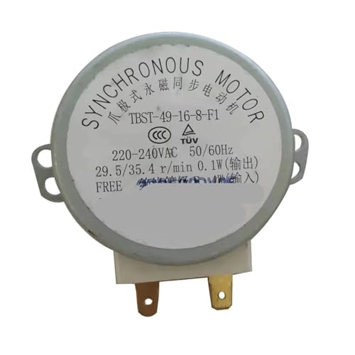 1 Stück, kompatibel mit Midea, Mikrowellenherd-Teile, Synchronmotor, Glas-Drehteller-Tray-Motor 50TYZ-0.1F1 von ADMPSXIC