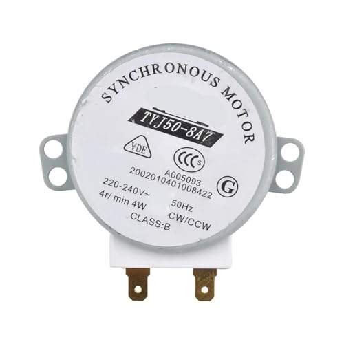AC 220 V-240 V 50Hz CW/CCW Mikrowellen-Drehteller-Drehteller-Synchronmotor TYJ50-8A7 D-Welle 4 U/min von ADMPSXIC