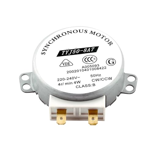 Ersatzmotor for Mikrowellen-Drehteller, kompatibel mit AC 220–240 V, TYJ50-8A7, Ersatzmotor for Mikrowellen-Drehteller, Küchengeräte von ADMPSXIC