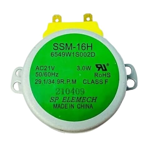 Mikrowellen-Chassis-Synchronmotor-Teile SSM-16H 6549W1S002D Marke neue Vierkantwelle 21 V von ADMPSXIC