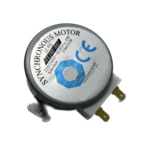 TYJ50-8A7 220–240 V, 4 W, 6 U/min, 48 mm Durchmesser, Mikro-Synchronmotor for Warmluftgebläse, 50/60 Hz, CW/CCW, Mikrowellen-Backofen-Tablettmotor von ADMPSXIC