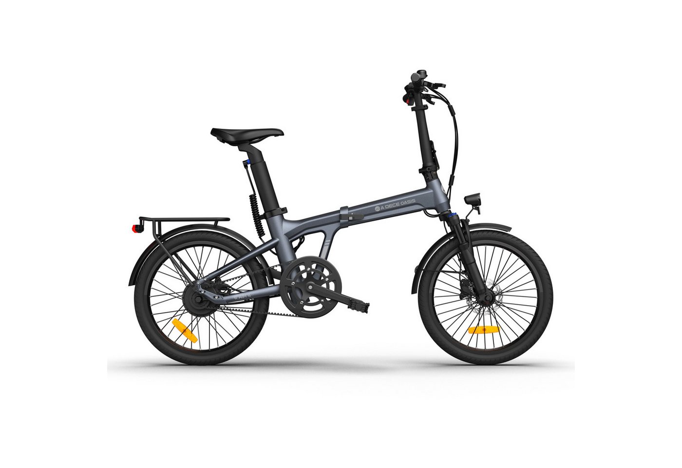 ADO E-Bike Air20Pro Elektrofahrrad, bike,klapprad Riemenantrieb,Citybike,20 zoll, 2 Gang, Bafang Bürstenloser Motor, (mit Akku/Werkzeug), ebike Damen/Herren von ADO