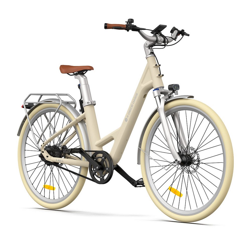 ADO E-Bike Air28Pro Elektrofahrrad,Pedelec Riemenantrieb,bike, 2 Gang, Kettenschaltung, Bafang Heckmotor, ebike Damen,Herren,StVZO von ADO