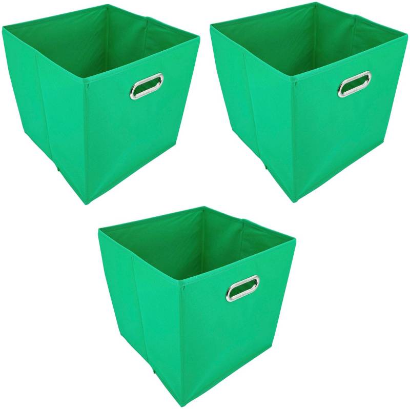 ADOB Aufbewahrungsbox Faltboxen (Set, 3 St), Inklusive Haltegriff von ADOB