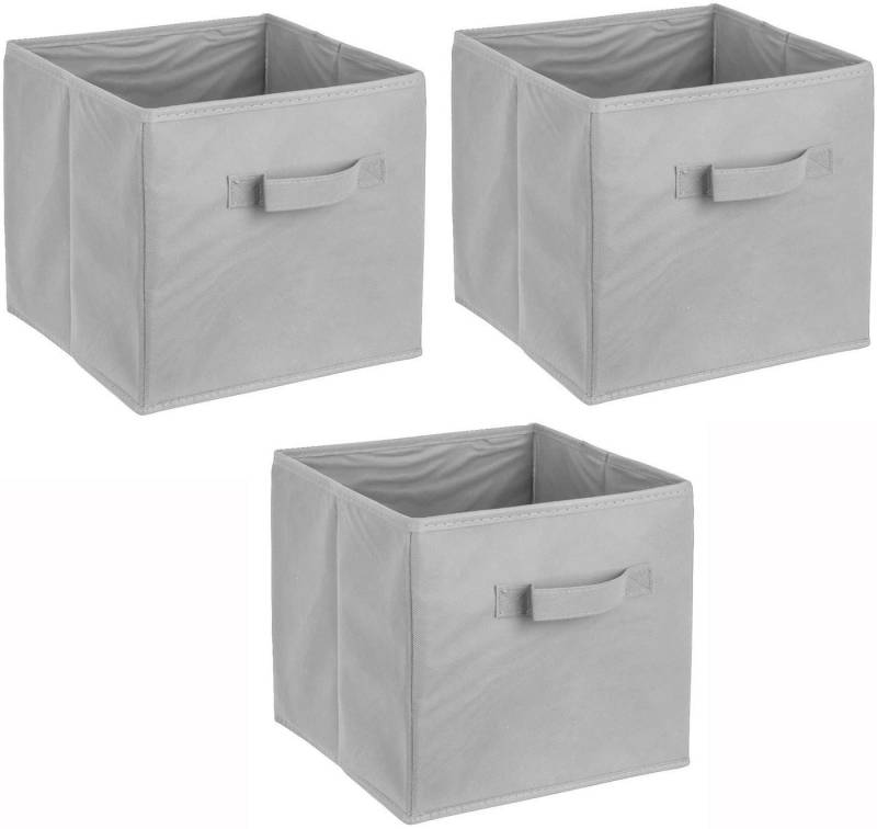 ADOB Aufbewahrungsbox Faltboxen (Set, 3 St), Inklusive Haltegriff von ADOB