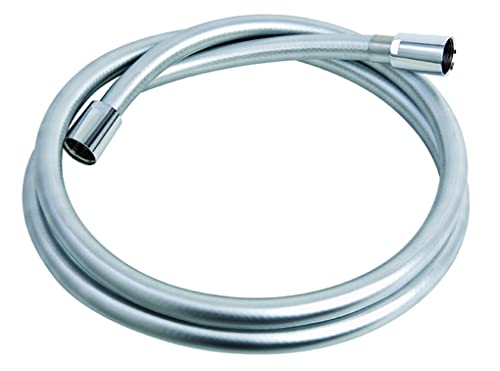 Brauseschlauch silberglatt (silber) 1,25 m, sehr strapazierfähig und verdrehsicher, Schraubverbindungen aus Messing (nicht Plastik) Brauseschlauch silberglatt (silber) 1,25 m, sehr strapazierfähig und verdrehsicher, Schraubverbindungen aus Messing (nicht Plastik) von ADOB