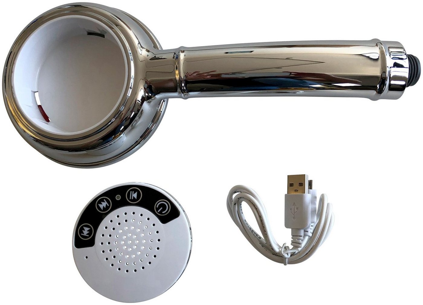 ADOB Handbrause Bluetooth, mit Lautsprecher für Musik oder Telefon von ADOB