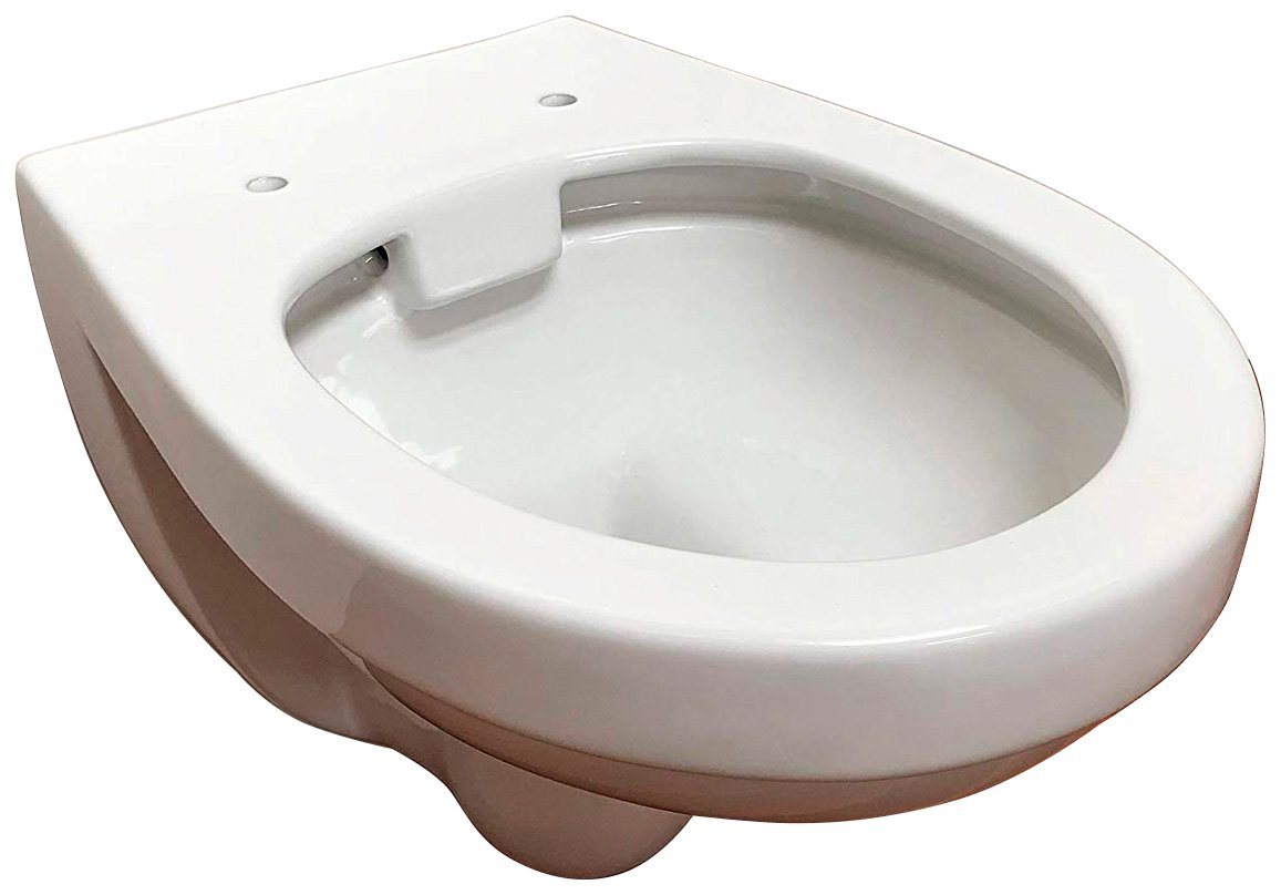 ADOB Tiefspül-WC, wandhängend, spülrandlos, inkl. Schallschutzmatte von ADOB