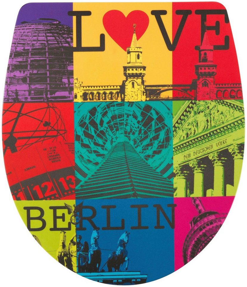 ADOB WC-Sitz Berlin, Absenkautomatik, zur Reinigung auf Knopfdruck abnehmbar ADOB WC-Sitz Berlin, Absenkautomatik, zur Reinigung auf Knopfdruck abnehmbar von ADOB